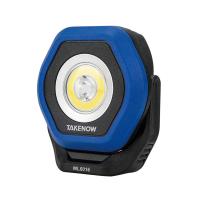 TAKENOW テイクナウ 250ルーメン 3.7V 充電式LEDワークライト 180°調整ハンドル 底面マグネット付 WL6016 代引不可 | リコメン堂