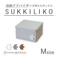 スッキリコ ボックスM 幅30cm 奥行き33cm 高さ20cm 収納ボックス カラーボックス カラボ 収納ボックス カラーボックス カラボ 代引不可 | リコメン堂