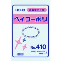 HEIKO ポリ規格袋 ヘイコーポリ No.410 紐ナシ 6618000 代引不可 | リコメン堂