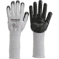 TRUSCO グラスファイバー手袋ニトリル手ノヒラコートロング S TRUSCO TGL5295ZLAS 保護具 作業手袋 耐切創手袋 代引不可 | リコメン堂