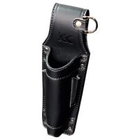 フジ矢 ペン型電動ドライバーホルダー 黒金 LIGHT PU LEASER SERIES AH21BG 手作業工具 手作業工具 バックパック ツールバッグ 工具差し 腰袋 代引不可 | リコメン堂