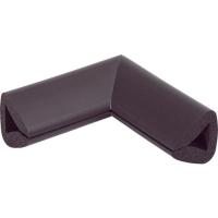 カーボーイ 安心クッションハサミコミ型 コーナー用 内幅20mm ブラウン カーボーイ 安全用品 安全用品 安全クッション 代引不可 | リコメン堂