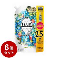 6個セット フレアフレグランス フラワー&amp;ハーモニー 1000ml 詰め替え 花王 大容量 | リコメン堂