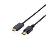 エレコム 変換ケーブル DisplayPort-HDMI 1.0m ブラック CAC-DPHDMI10BK PC パソコン テレビ プロジェクター 接続 代引不可 | リコメン堂
