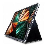 エレコム iPad Pro 12.9インチ 2021年モデル ケース カバー レザー フラップ 軽量 ブラック ハンドホールドベルト ペンホルダ TB-A21PLPLFBK 代引不可 | リコメン堂