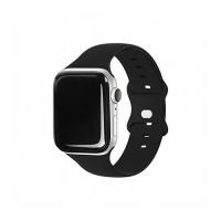 EGARDEN SILICONE BAND for Apple Watch 41/40/38mm Apple Watch用バンド ブラック EGD21772AWBK 代引不可 | リコメン堂