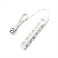 エレコム ほこり防止シャッター付 省エネタップ T-E6A-2630WH | リコメン堂