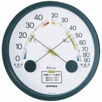 EMPEX 温度・湿度計 エスパス 温度・湿度計 壁掛用 TM-2332 ブラック | リコメン堂
