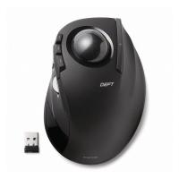エレコム トラックボールマウス 8ボタン 34mm 玉 2.4GHz 無線 高耐久スイッチ 半年保証 ブラック黒 M-DT2DRBK M-DT2DRBK 代引不可 | リコメン堂