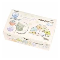 スケーター 子供用 不織布 プリーツマスク 箱入り 25枚入り すみっコぐらし うさぎのおにわ MSKP25 キャラクター かわいい 可愛い 花粉 ホコリ 代引不可 | リコメン堂