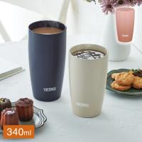 THERMOS サーモス 真空断熱タンブラー JDM-341 ローズベージュ 食洗機対応 | リコメン堂