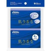 単品7個セット クリネックスティシュークリーム肌うるる ポケット 4コパック 日本製紙クレシア 代引不可 | リコメン堂