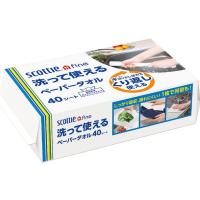 単品7個セット スコッティ ファイン 洗って使えるペーパータオル 40シート 日本製紙クレシア 代引不可 | リコメン堂