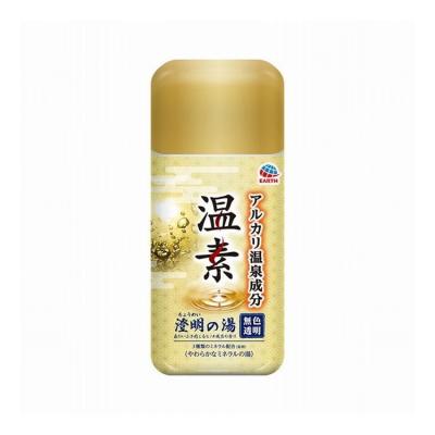【単品12個セット】 アース製薬 温素 澄明の湯 600g 入浴剤(代引不可)【送料無料】 温素 単品12個セット アース製薬 澄明の湯 600g 入浴剤 代引不可