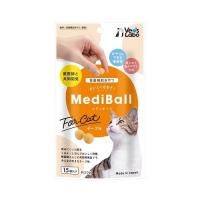 ジャパンペットコミュニケーションズ メディボール 猫用 チーズ味 15個入り | リコメン堂