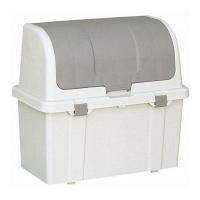 リッチェル 屋外ストッカー 仕切りなし 220L グレー N220C ゴミ ストッカー 代引不可 | リコメン堂