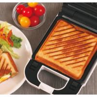 着脱式シングルホットサンドメーカー KDHS-003W 耳 6枚切り食パン対応 厚焼き プレスサンドメーカー 1枚焼き サンドウィッチメーカー | リコメン堂