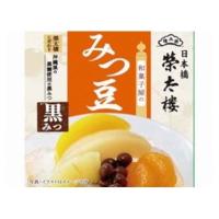 6個セット 榮太樓 和菓子屋のみつ豆黒みつ 225g x6 代引不可 | リコメン堂