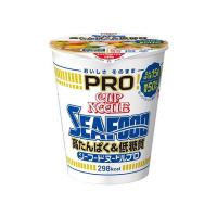 12個セット 日清食品 カップヌードルPRO 高たんぱく&amp;低糖質 シーフードヌードル 78g x12 まとめ買い まとめ売り お徳用 大容量 セット販売 代引不可 | リコメン堂