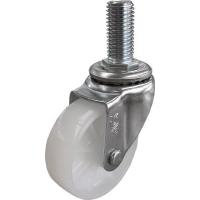 ユーエイ ねじ込みキャスターＳ付自在車 100径ナイロン車輪 ST-100NS-W3/4-40 キャスター・ねじ込み式ナイロン車 | リコメン堂
