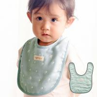 angerolux アンジェロラックス 6重ガーゼ スタイ ミントブルー 1枚 CON-ANG-ST170 | リコメン堂