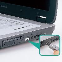 サンワサプライ USBコネクタ取付けセキュリティ SL-46-W 代引不可 | リコメン堂