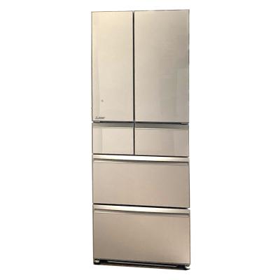 三菱 470L フレンチドア 大型冷蔵庫 2021年製 MR-WX47LF-W 幅65cm 自動製氷確認済 400Lクラス ミツビシ 札幌市 東区 新道東店 冷蔵庫 スマート大容量 クリスタルホワイト MR-WX47LF-W [470L /6ドア