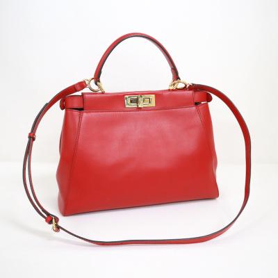 フェンディ FENDI ハンドバッグ ピーカブー セレリア 8BN226 レッド