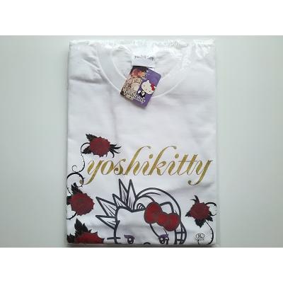 yoshikitty X JAPAN Tシャツ XL X japan YOSHIKI x Sanrio Hello Kitty collaboration