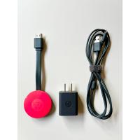 優良配送 廃盤品 Google Chromecast クロームキャスト 第二世代 コーラル GA3A00210A16Y19 グーグル 箱なし | Disc shop suizan
