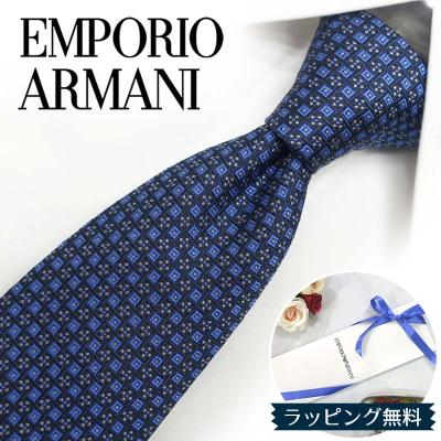 新品未使用 エンポリオアルマーニ ネクタイ necktie ネイビー系 楽天市場】エンポリオ・アルマーニ ネクタイ EMPORIO ARMANI