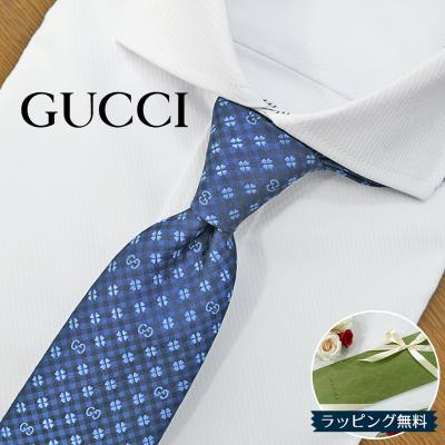 GUCCI グッチ ネクタイ (7cm) GG80【ブランド・プレゼント