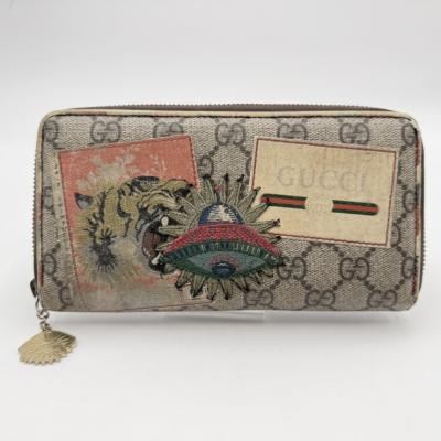 GUCCI ラウンドファスナー長財布 GGスプリームのおすすめ人気商品一覧