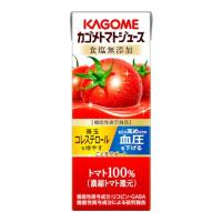 カゴメ トマトジュース 食塩無添加 200ml×24本機能性表示食品 パック | RefaindオンラインR