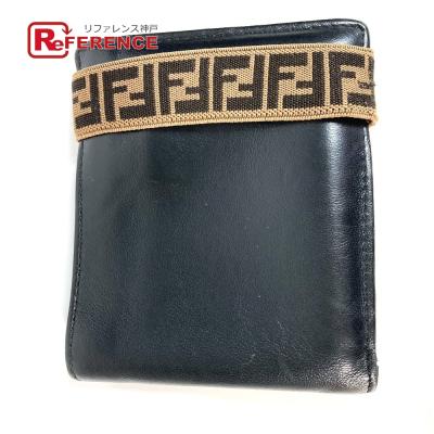 FENDI フェンディ コンパクトウォレット 財布 2つ折り FENDI - フェンディ FENDI 財布 二つ折り FFダイヤモンド
