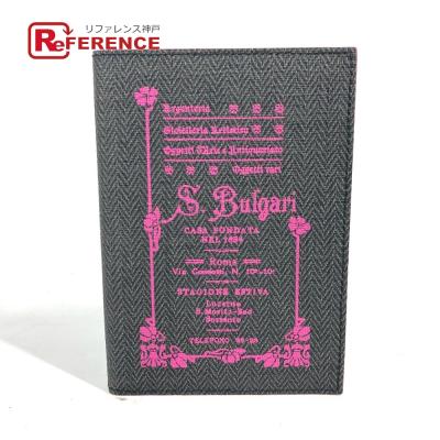 未使用 BVLGARIブルガリ コレツィオーネロゴS.Bulgariレザーノート BVLGARI - 未使用 BVLGARI ブルガリ コレツィオーネ ロゴ S.Bulgari