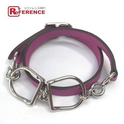 HERMES Hブレス　パープル HERMES Hブレス パープル HERMES Hブレスパープル