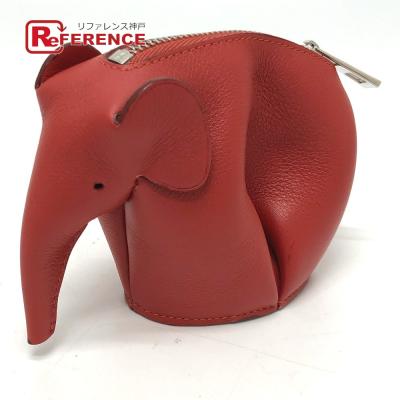 美品 LOEWE ロエベ エレファント ショルダーバッグ ピンク 象 ポシェット LOEWE - 【美品】 LOEWE / ロエベ | Elephant Pocket leather