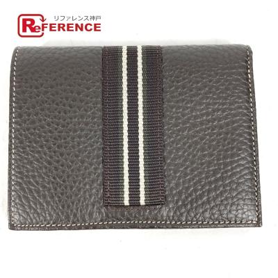 新品未使用　dunhill メンズ　二つ折り財布　ダークブラウン 名入れ可有料】ダンヒル dunhill 二つ折り財布 小銭入れ付