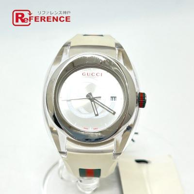 グッチ 時計 ベルト ラバー（腕時計、アクセサリー） | ファッション