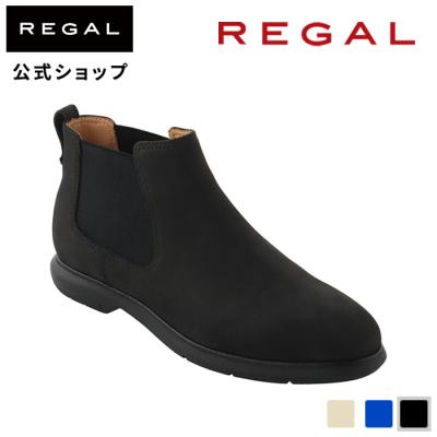 極美品】リーガル サイドゴアブーツ EVAソール レザー ブラック 24.5