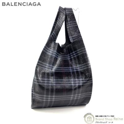 極美品✨ BALENCIAGA スーパーマーケット 506781 トート バッグ BALENCIAGA】【ポーチ付】バレンシアガ『スーパーマーケット