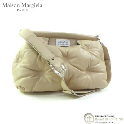 Maison Margiela ハンドバッグ ベージュ 2007424N0089 MM6 Maison Margiela（ｴﾑｴﾑｼｯｸｽ ﾒｿﾞﾝ ﾏﾙｼﾞｪﾗ）の「“Japanese