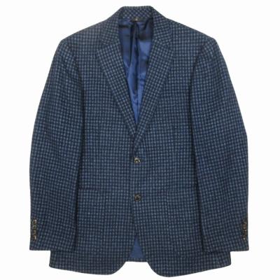 【カシミヤ100%】LANVIN　テーラード　ネイビー　L　美品 シルクジャケット（LANVIN）のおすすめ人気商品一覧 通販 - Yahoo