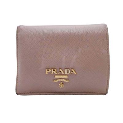 PRADA レディース二つ折り財布（色：ベージュ系）｜財布｜ファッション