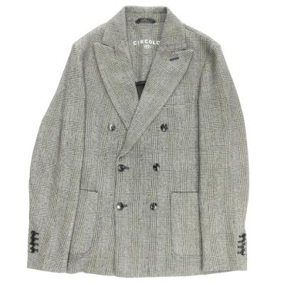 チルコロ グレンチェックジャケット（メンズファッション