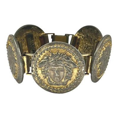VERSACE メンズブレスレット（色：ゴールド系）｜メンズアクセサリー