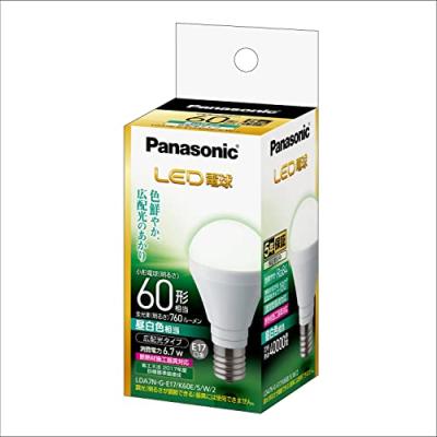 【新品】Panasonic LED電球 E17 60W相当 4個セット パナソニック LED 電球 e17 60wのおすすめ人気商品一覧 通販 - Yahoo