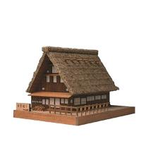 ウッディジョー ミニ建築 No.1 合掌造り 木製模型 | R.E.M.