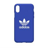 adidas iPhone X XS blue ブルー  スマホケース ハードケース スポーツ Originals adicolor 10 Apple アップル アディダス アイフォン 青 スマホカバー ブランド | ルネスモリト ヤフー店